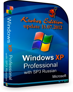 Windows XP Pro SP3 Rus VL х86 Krokoz Edition (15.07.2012) Русский