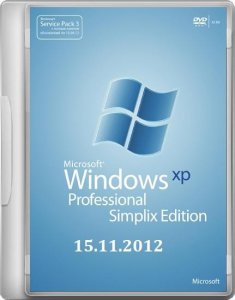 Windows XP Pro SP3 VLK Rus simplix edition (15.11.12) (x86) (2012) Русский