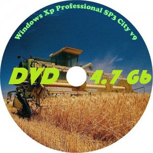 Windows Xp Professional SP3 City v9 x86 (2012) Русский