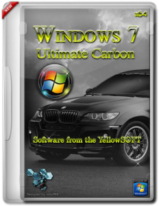 Windows 7 Ultimate Carbon by YelloSOFT (SP1 Carbon) (x64) (2012) Русский