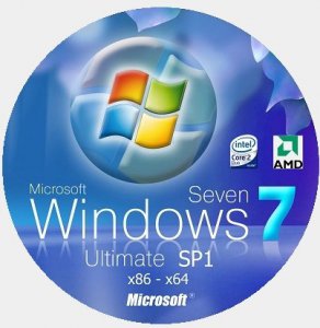 Microsoft Windows 7 Ultimate SP1 x86-x64 RU Mini IE10 121117 by Lopatkin (2012) Русский