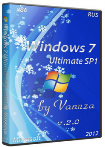 Windows 7 Ultimate SP1 х86 v.2.0 by Vannza (2012) Русский