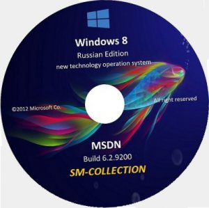 Microsoft Windows 8 Enterprise & Pro x86-х64 RU SM-COLLECTION (12 in 1) by Lopatkin (2012) Русский