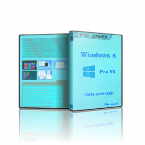 Microsoft Windows 8 Pro VL RU SMM/SMS/XXD 121213 (32bit) (2012) Русский