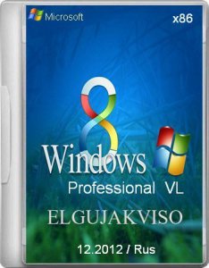Windows 8 Pro VL x86 Elgujakviso Edition 12.2012 (2012) Русский