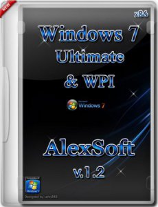 Windows 7 Ultimate SP1 x86 & WPI by AlexSoft v.1.2 (2012) Русский