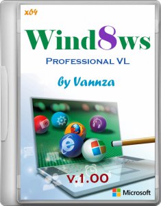 Windows 8 Professional VL x64 by Vannza v1 (2012) Русский