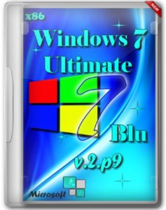 Windows 7 Ultimate SP1 x86 Blu Дальтик v.2.P9 (2012) Русский