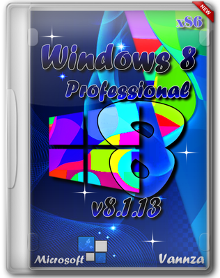 Windows 8 Professional VL x86 by Vannza v8.1.13 (2013) Русский
