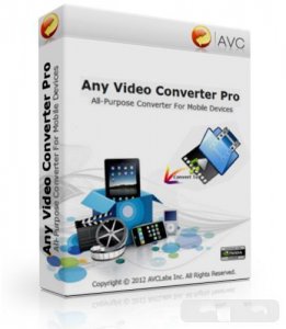 Any Video Converter Pro 3.5.2 Final / Portable / PortableAppZ / Repack (2012)