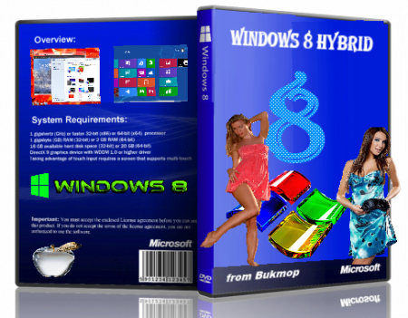 Windows 8 Hybrid [2in1] [x86-x64] by Bukmop (2012) Русский