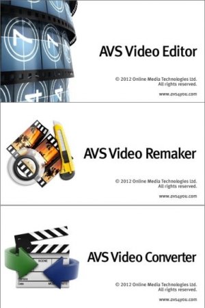 AVS Video Editor 6.3.1.231 / AVS Video ReMaker 4.1.2.147 / AVS Video Converter 8.3.1.530 (2012) Русский + Английский