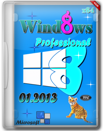 Windows® 8 x64 Professional VL Ru by OVGorskiy® 01.2013 (2013) Русский