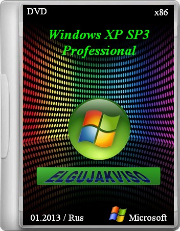 Windows XP Professional SP3 x86 Elgujakviso Edition v.01.2013 (2013) Русский