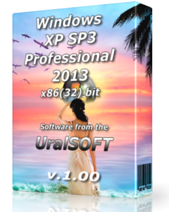 Windows XP SP3 2013 v.1.00 by UralSOFT (2013) Русский
