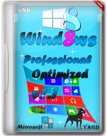 Windows 8 x86 Professional Optimized v1.1 by Yagd (2013) Русский