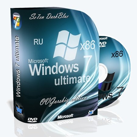Windows 7 Ultimate Ru x86 SP1 7DB by OVGorskiy® 10.2013 (2013) Русский