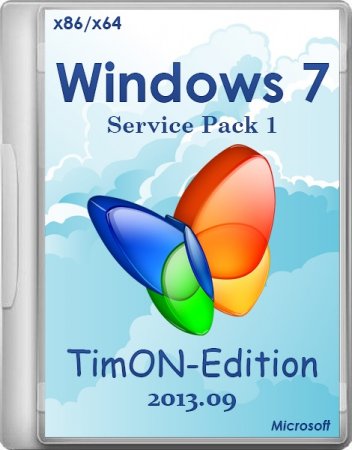 Windows 7 SP1 TimON-Edition x86/x64 RUS (2013.09) Русский