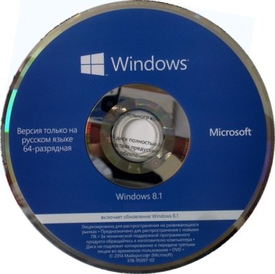 Windows 8.1 Single Language WITH UPDATE x64 (OEM) (2014) [Русский] - Оригинальный образ