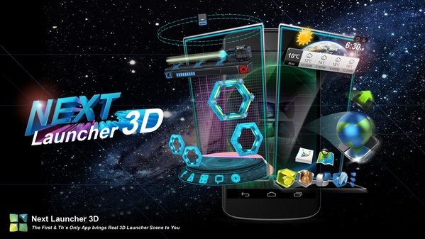 Next Launcher 3D Shell + Themes Pack
