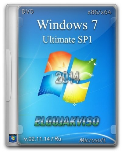 Windows 7 Ultimate SP1 Elgujakviso Edition v02.11.14 (x86/x64) (2014) Русский