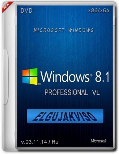 Windows 8.1 Pro Elgujakviso Edition v03.11.14 (x86/x64) (2014) Русский