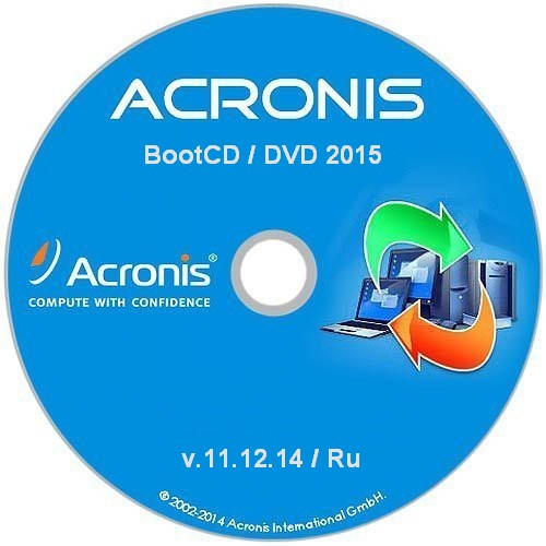 Acronis BootCD/DVD 2015 RePack By Elgujakviso (v11.12.14)