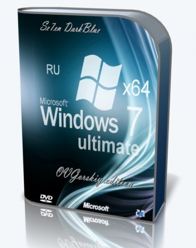 Windows 7 Ultimate Ru x64 SP1 7DB by OVGorskiy® (06.2014) Русский
