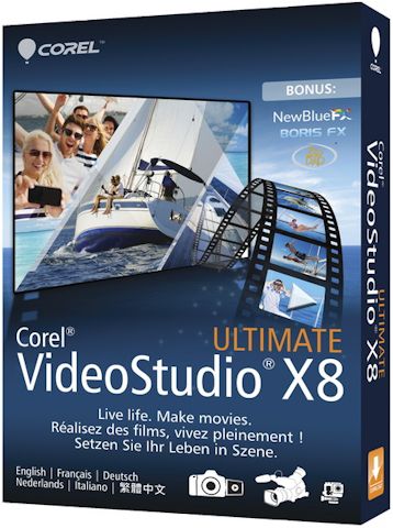 Corel VideoStudio Ultimate X8 18.1.0.9 SP1 + Content RePack by PooShock