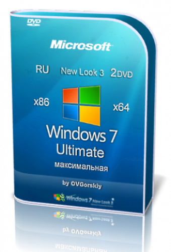 Windows 7 Ultimate SP1 NL3 by OVGorskiy® 07.2015 2 DVD (x86/x64) (2015) Русский