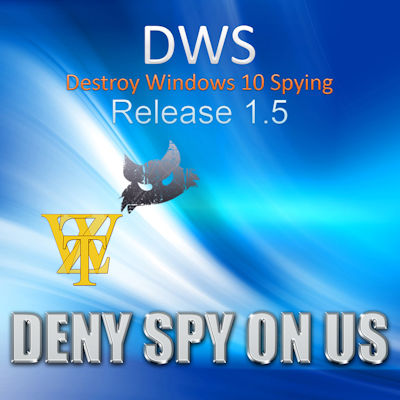 Destroy Windows 10 Spying 1.5 Build 345 (2015) Русский / Английский