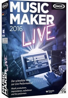 MAGIX Music Maker 2016 Live 22.0.3.63 (2016) Русский / Английский