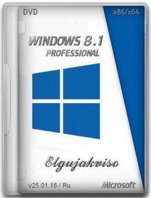 Windows 8.1 Pro VL (x86/x64) Elgujakviso Edition v25.01.16 (2016) RUS