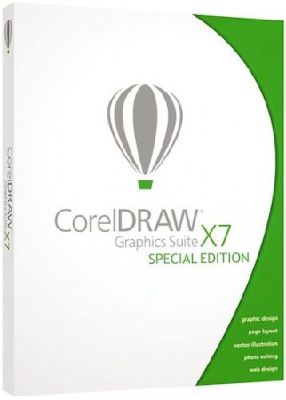 CorelDRAW Graphics Suite X7 17.6.0.1021 HF1 Special Edition (2015) RePack by -{A.L.E.X.}-