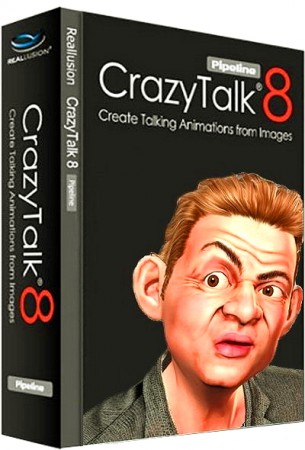 Reallusion CrazyTalk Pipeline 8.03.1620.1 + Resource Pack (2016) Русский