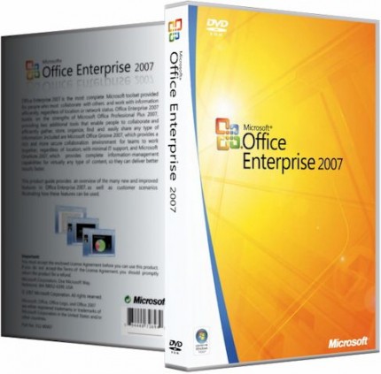 Microsoft Office 2007 Enterprise + Visio Premium + Project Pro + SharePoint Designer SP3 12.0.6743.5000 RePack by SPecialiST v16.5 (2016) Русский