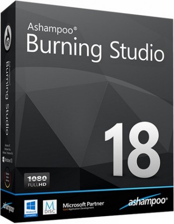 Ashampoo Burning Studio 18.0.8.1 RePack (& Portable) by D!akov (2017) Multi/Русский