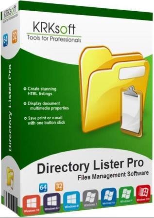 Directory Lister Pro 2.18.0.294 Enterprise (2017) Multi/Русский