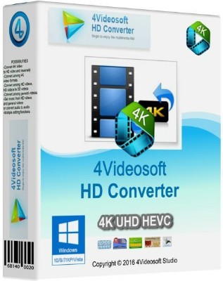 4Videosoft HD Converter 6.2.12 RePack (2017) Русский / Английский
