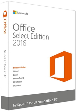 Microsoft Office 2016 Select Edition 16.0.4498.1000 RePack by KpoJIuK (2017) Русский