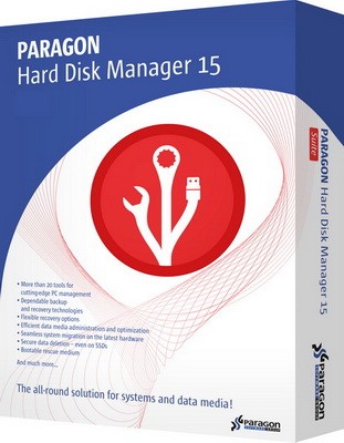 Paragon Hard Disk Manager 15 Professional 10.1.25.1137 (2017) Русский