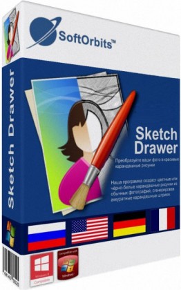SoftOrbits Sketch Drawer Pro 5.1 RePack (2017) Русский / Английский
