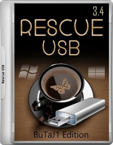 Rescue USB 16 Gb (BuTaJ1 Edition) 3.4 (2017) RUS