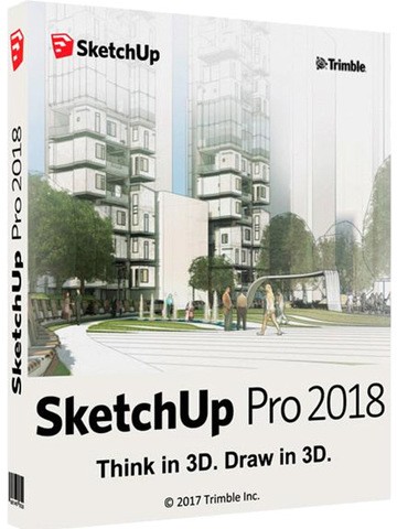 SketchUp Pro 2018 18.0.16975 + Plugins Pack (2017) Русский