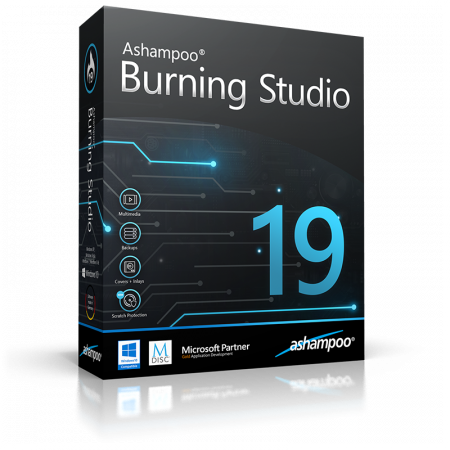 Ashampoo Burning Studio 19.0.0.25 RePack (& Portable) by KpoJIuK (2017) Multi/Русский