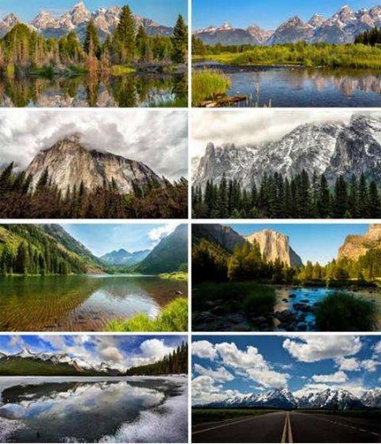 Обои - Mountain Photo Landscapes [3840x2160] [50 шт.] (2018) JPG