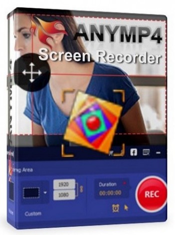 AnyMP4 Screen Recorder 1.1.30 RePack (2018) Multi / Русский