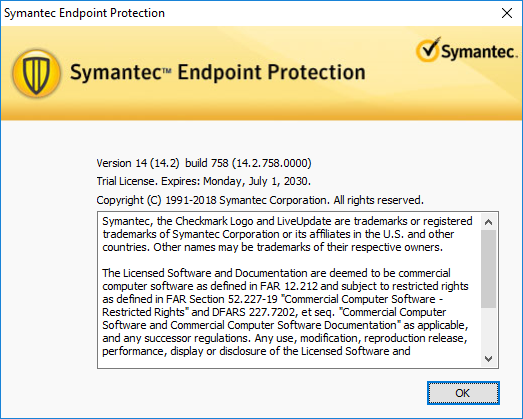 symantec endpoint protection for linux server